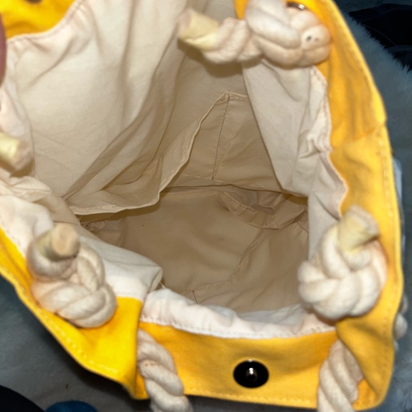 YONKA Paris Striped Canvas Beach Bag - Picture 6 of 8